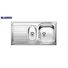 Nerūdijančio plieno plautuvė BLANCO TIPO 6 S, 95x50 cm, Matinis paviršius