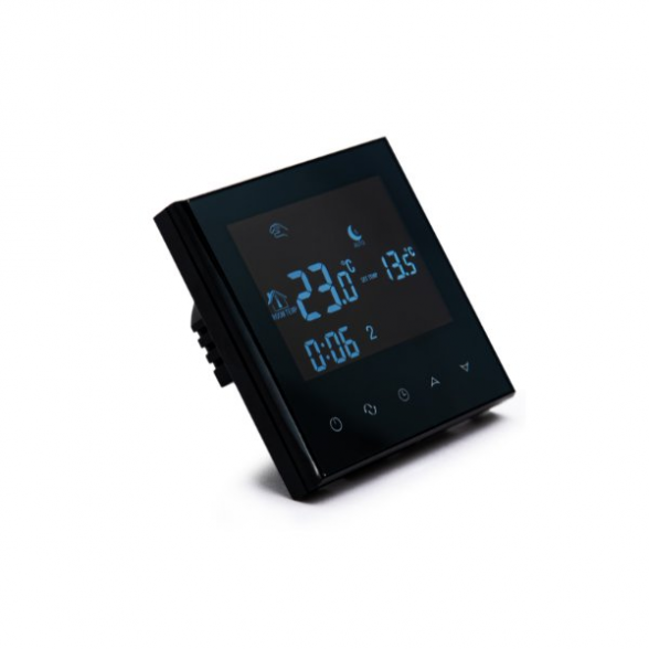 Potinkinis programuojamas patalpos termostatas MEPA, juodas 2