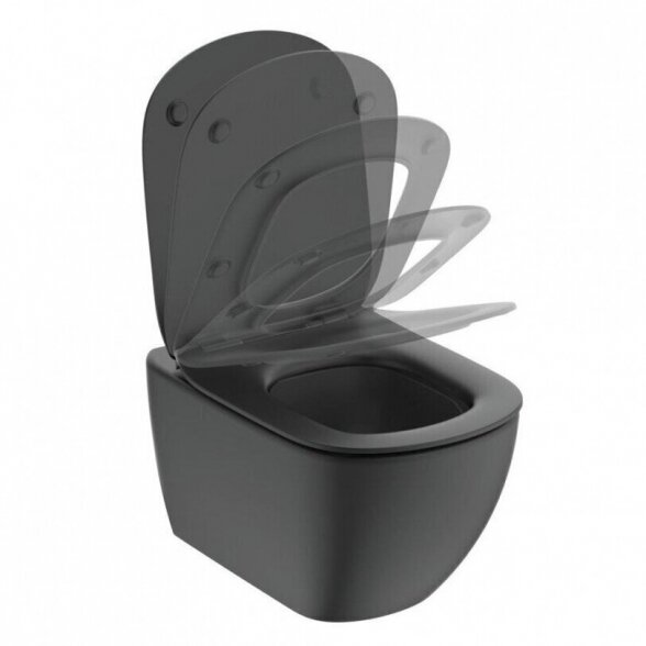 Potinkinis WC rėmo komplektas ALCADRAIN (4 in 1) + pakabinamas unitazas su dangčiu IDEAL STANDARD Tesi su AquaBlade 7