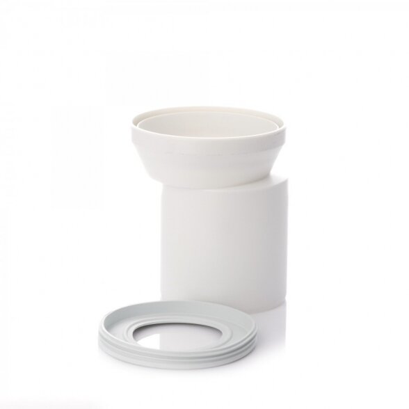 WC (unitazo) ekscentrinis pajungimas VIEGA, 150 mm 1
